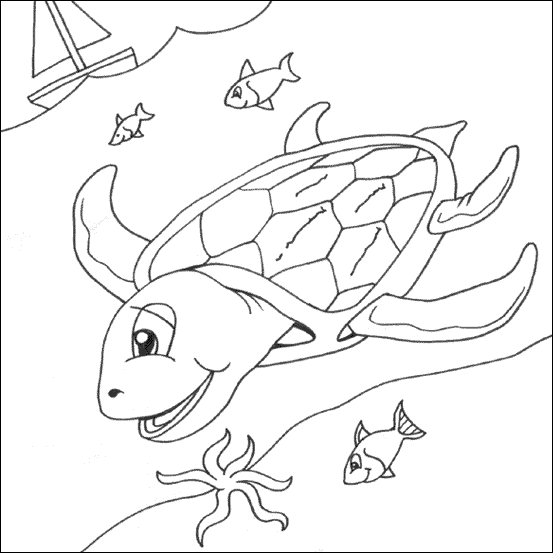 Animals Coloring Picture 7