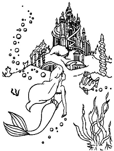 Barbie in a Mermaid Tale Coloring Picture 10