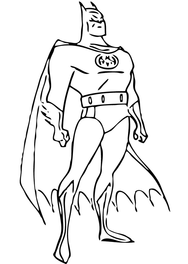 Batman Coloring Picture 8