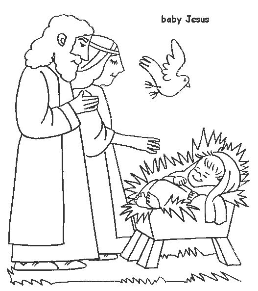 Bible Coloring Picture for Kids 12