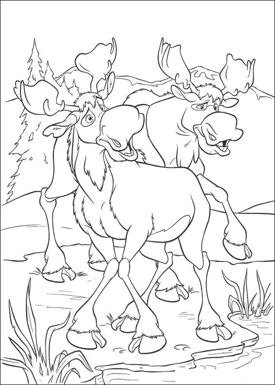 Brother Bear Coloring Picture 9