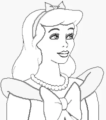 Cinderella 2 Coloring Picture 4