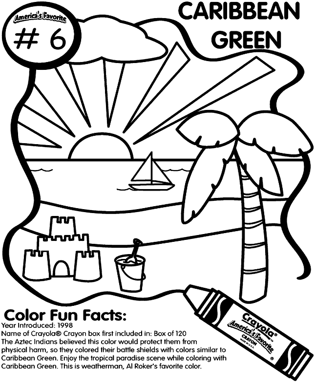 Crayola Coloring Picture 6