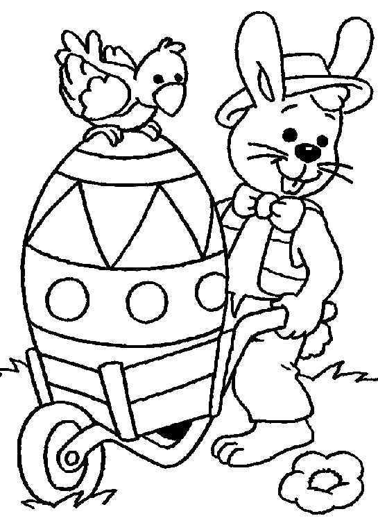 Easter Coloring Picture 5