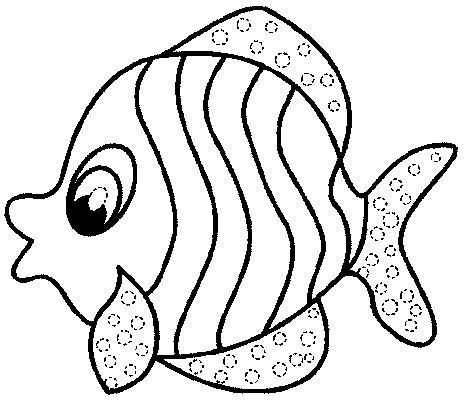 Fish Coloring Picture 8