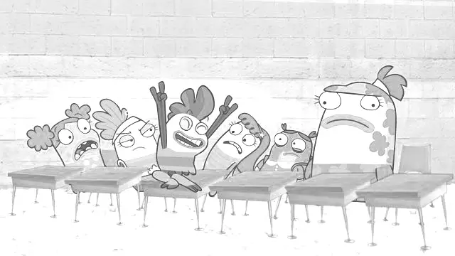 Fish Hooks Coloring Picture 7