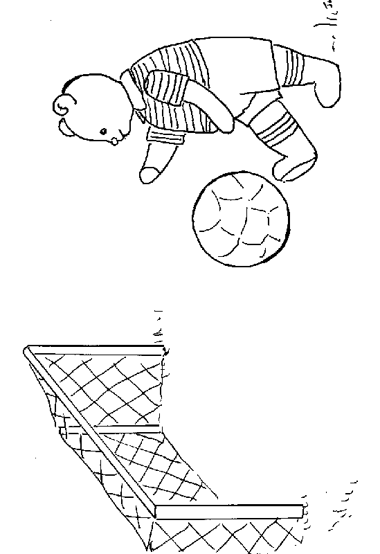 Football Coloring Picture 11
