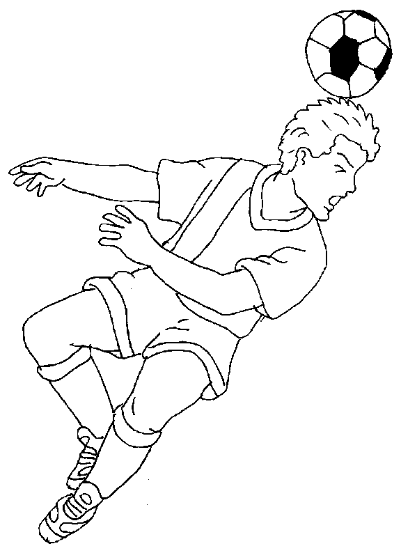 Football Coloring Picture 9