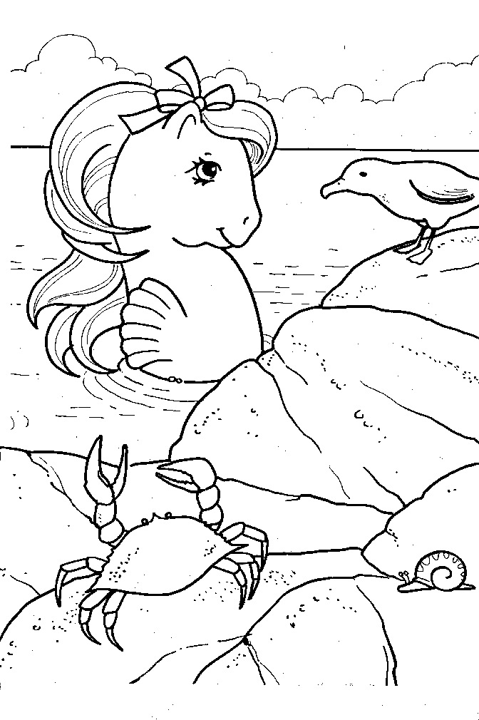 My Little Pony Coloring Picture 1