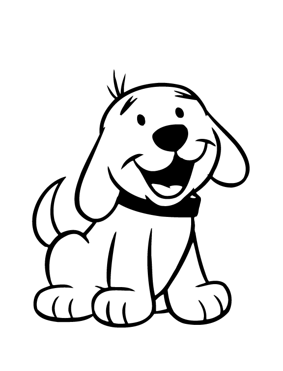 Puppy Coloring Picture 5