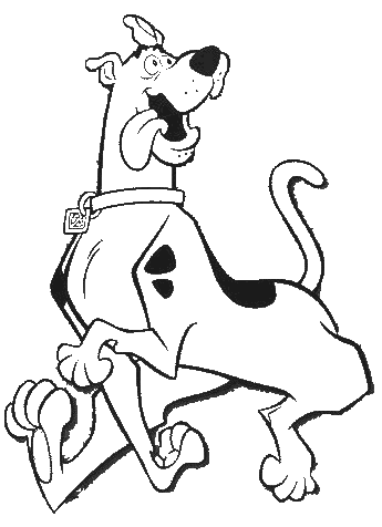 Scooby Doo Coloring Picture 6