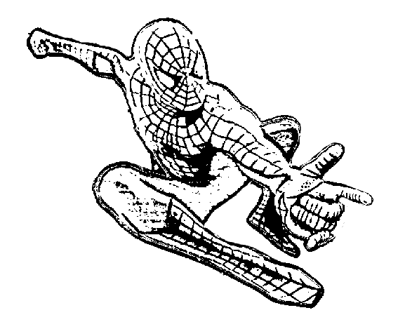 Spiderman Coloring Picture 5