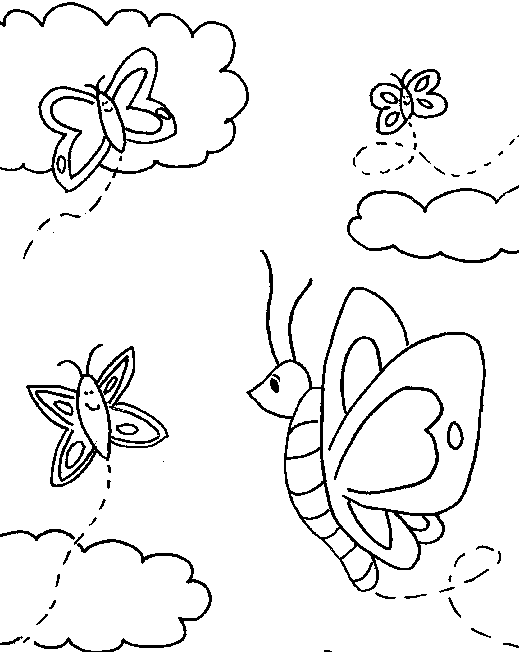 Spring Coloring Picture 5