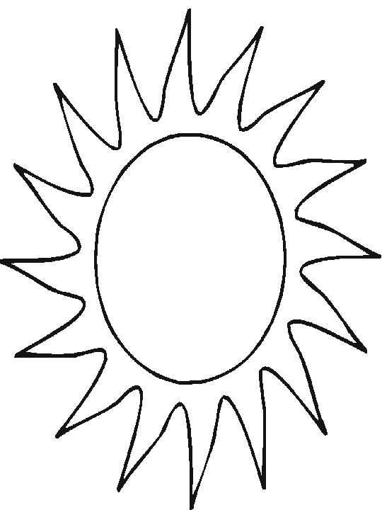 Summer Coloring Picture 11