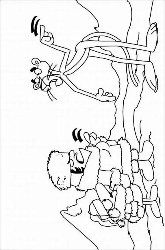 The Pink Panther Show Coloring Picture 6