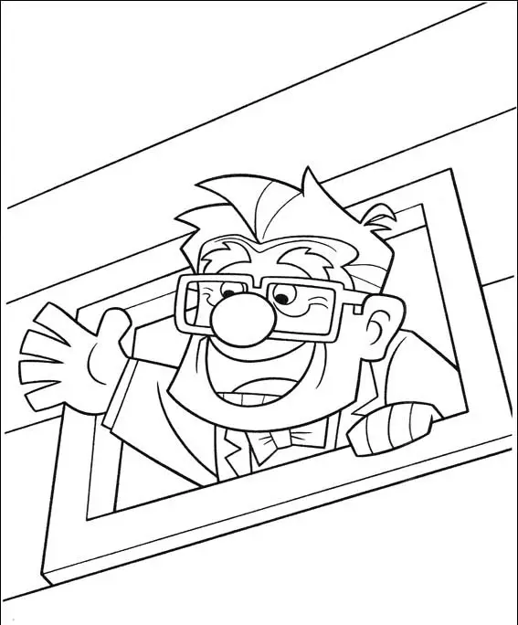 Up Coloring Picture 9