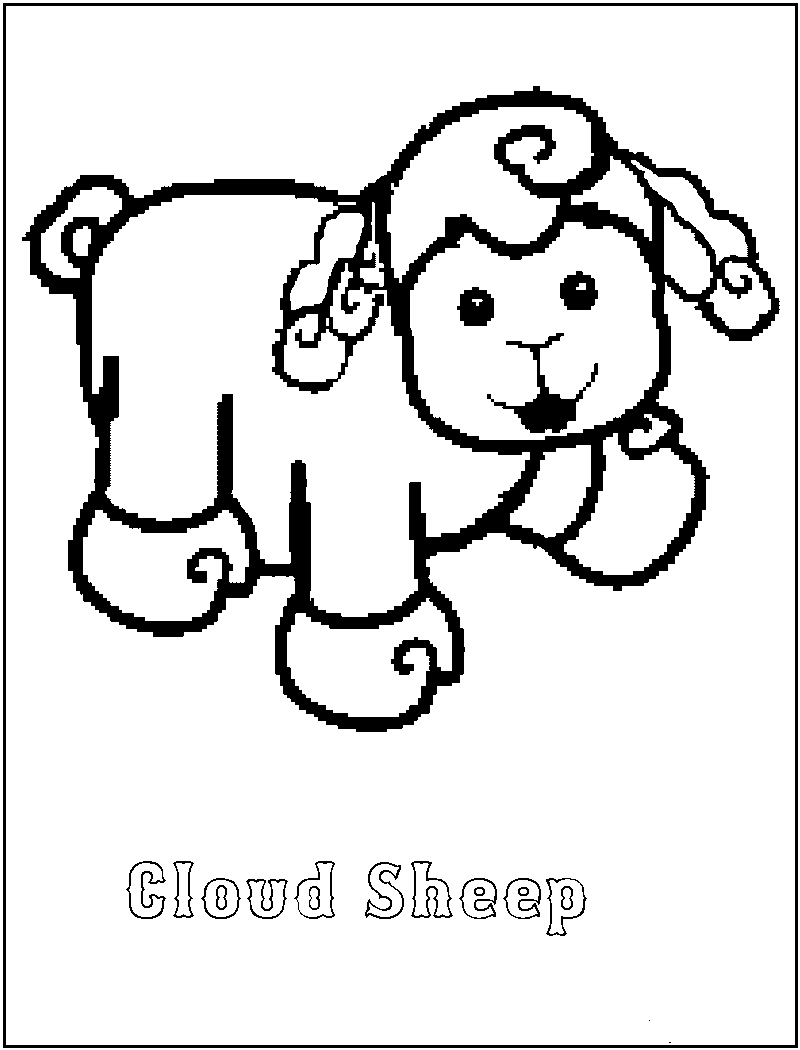 Webkinz Coloring Picture 3