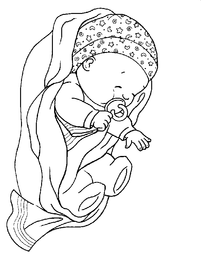 Baby Coloring Picture 11