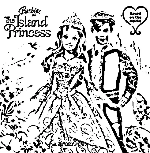 Barbie as The Island Princess Coloring Picture 10