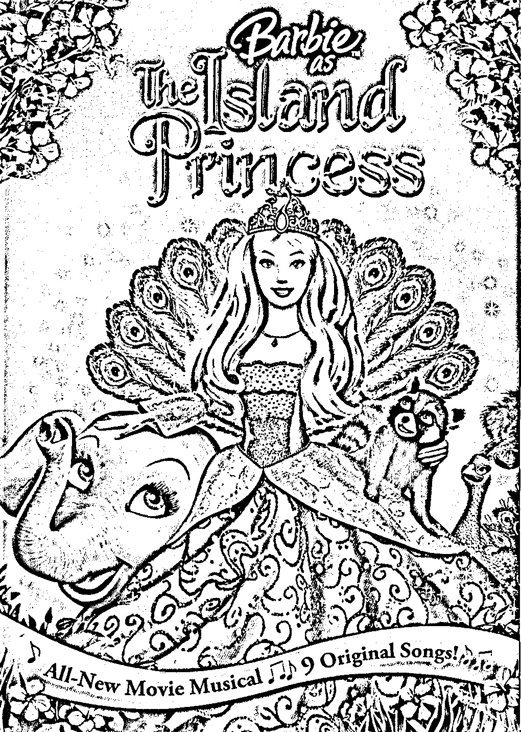 Barbie as The Island Princess Coloring Picture 12