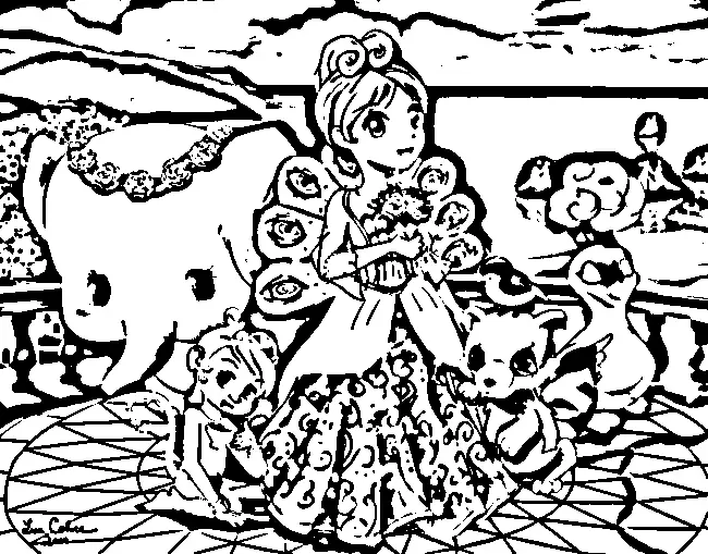 Barbie as The Island Princess Coloring Picture 6