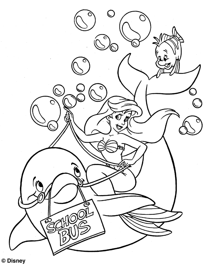 Barbie in a Mermaid Tale Coloring Picture 11