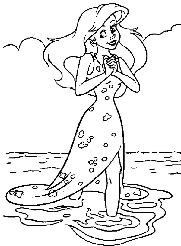 Barbie in a Mermaid Tale Coloring Picture 8