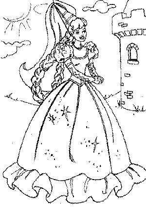 Barbie of Swan Lake Coloring Picture 8