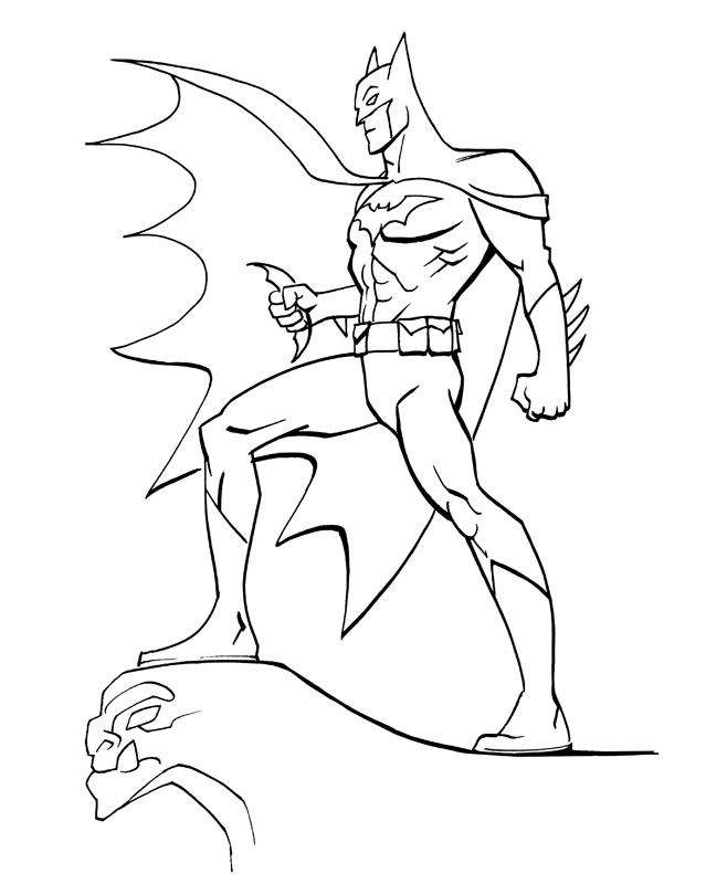 Batman Coloring Picture 10