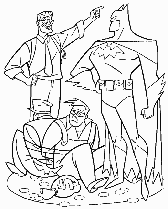 Batman Coloring Picture 2