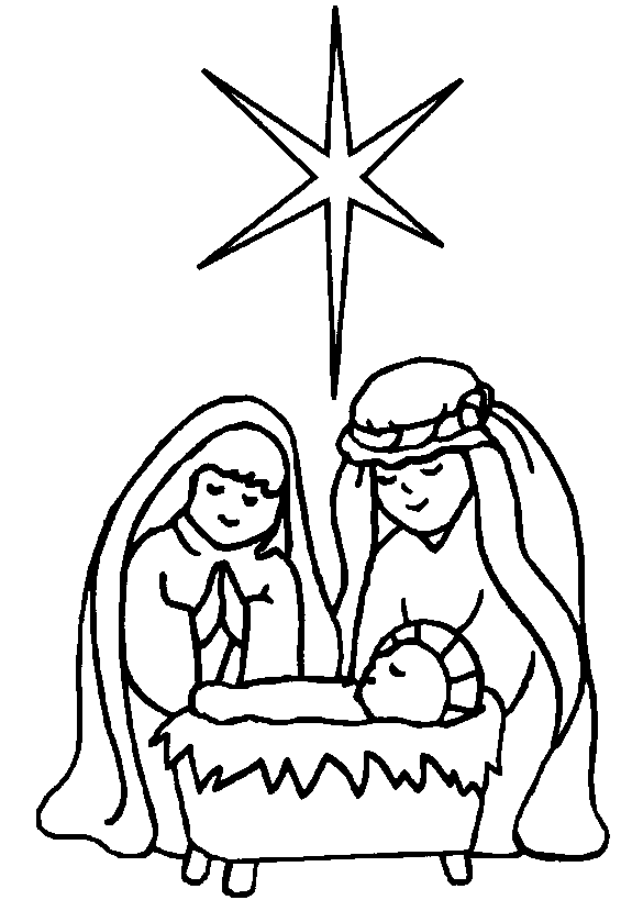Bible Coloring Picture 1