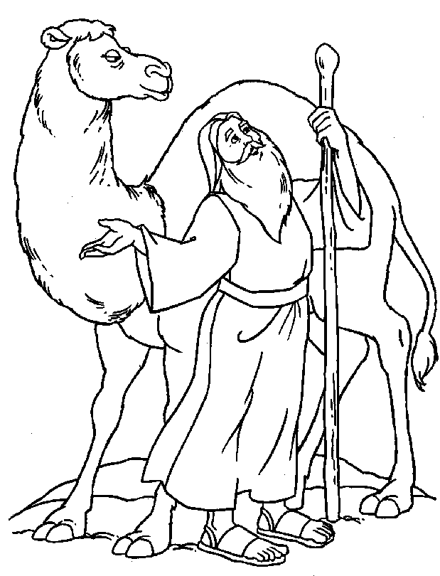 Bible Coloring Picture 4