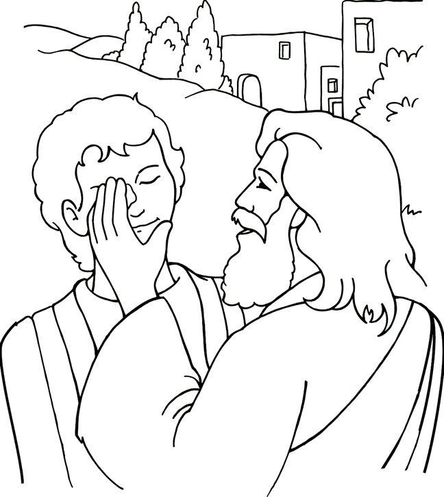 Bible Coloring Picture 6