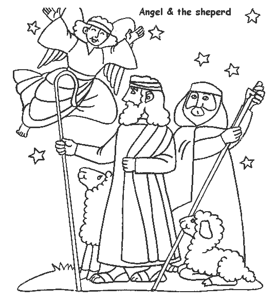 Bible Coloring Picture for Kids 11