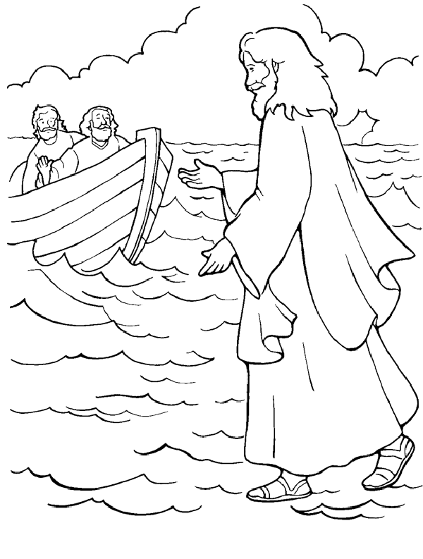 Bible Coloring Picture for Kids 8