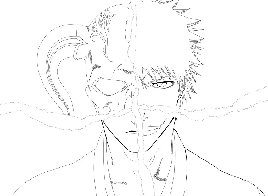 Bleach Coloring Picture 1