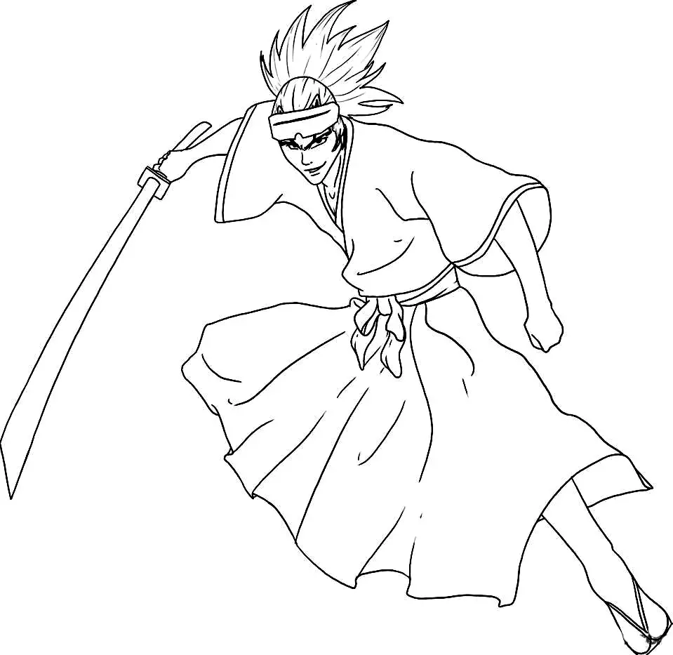 Bleach Coloring Picture 7
