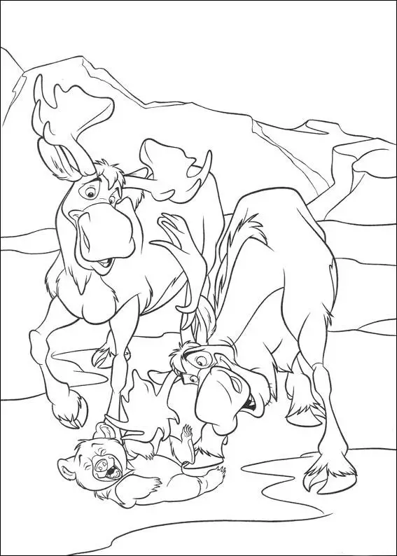 Brother Bear Coloring Picture 10