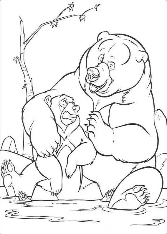 Brother Bear Coloring Picture 5