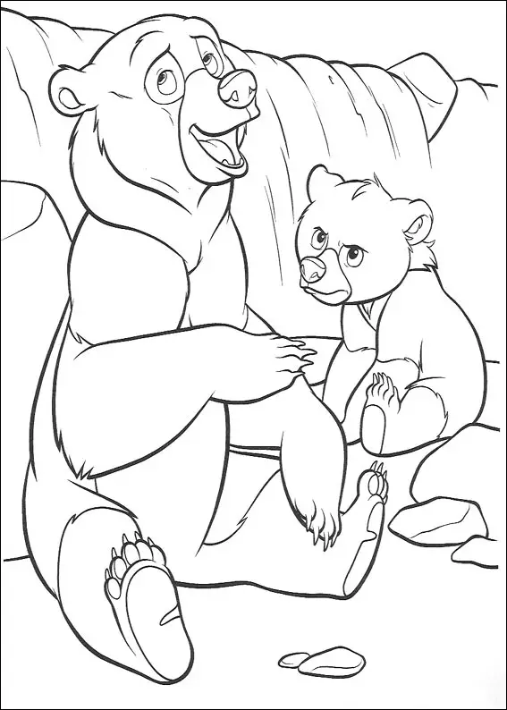 Brother Bear Coloring Picture 7