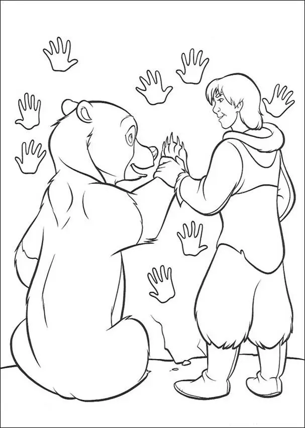 Brother Bear Coloring Picture 8