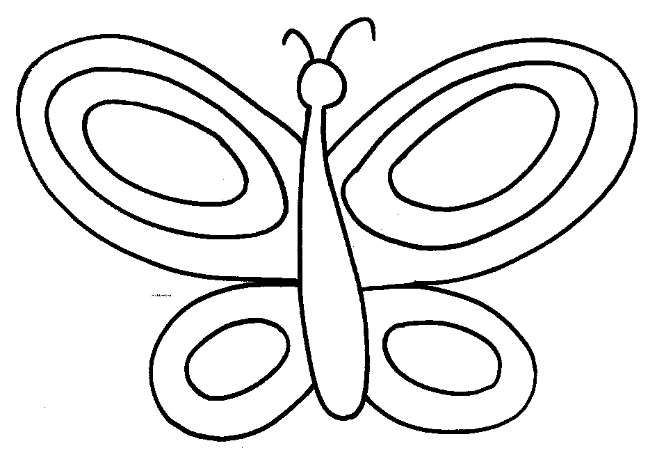 Butterfly Coloring Picture 11