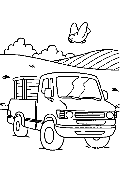 Cars Coloring Picture 1
