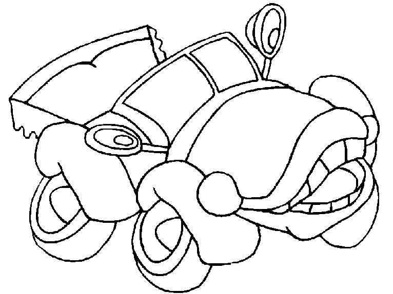 Cars Coloring Picture 4