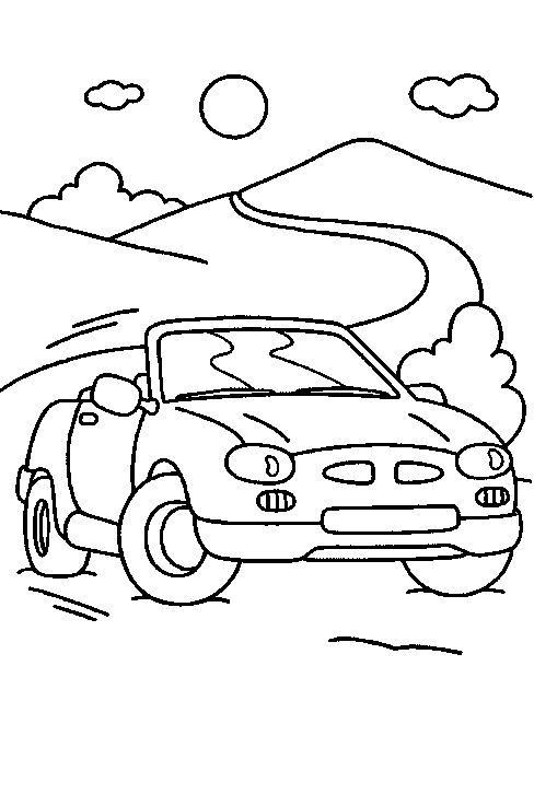 Cars Coloring Picture 7
