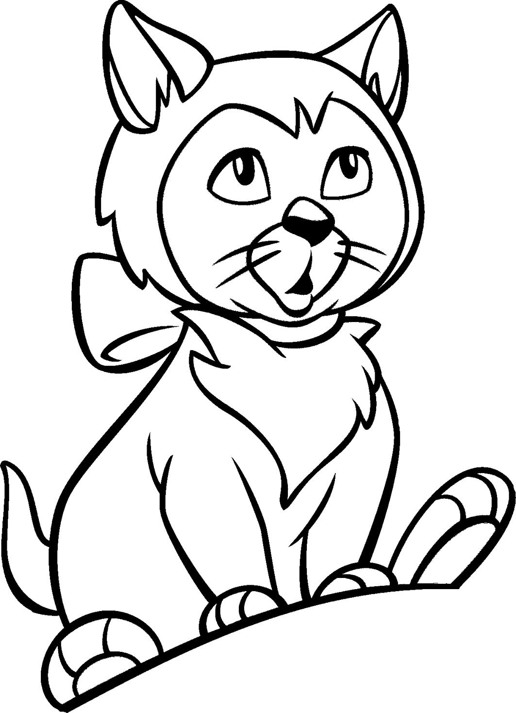 Cartoon Coloring Picture 10