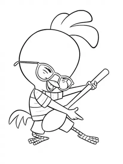Chicken Little Coloring Picture 5