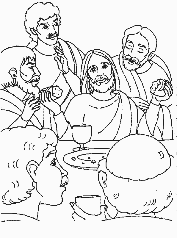 Christian Coloring Picture 1