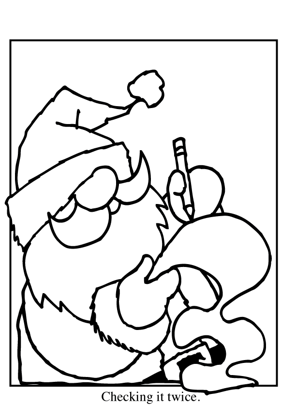 Christmas Coloring Picture 11