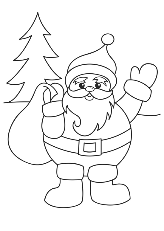 Christmas Coloring Picture 4